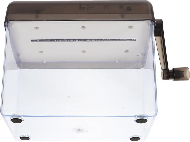 A6 Compact Manual Desktop Paper Shredder For Home And Office Document Shredding - Image 1